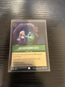 Mother Knows Best - 99/204 - #99 - Uncommon - Cold Foil - Lorcana: Fabled - Image 1