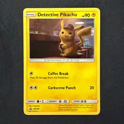Detective Pikachu Holo SM190 Pokemon TCG Black Star Promo - Image 1