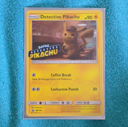 Detective Pikachu SM190 Promo Holo Pokemon TCG Card 2019 English Set - Image 1