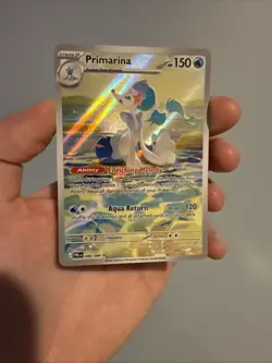 Primarina 088/084 Pokemon TCG Pitch Black Illustration Rare NM - Image 1