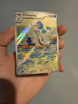 Primarina 088/084 Pokemon TCG Pitch Black Illustration Rare NM - Image 3