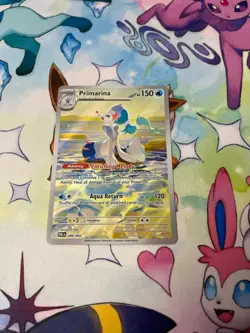 Primarina 088/084 Illustration Rare Holo Pokemon TCG Pitch Black Pack Fresh - Image 1
