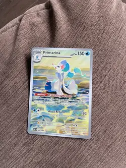 Primarina 088/084 Pitch Black Illustration Rare Pokemon TCG - Image 1