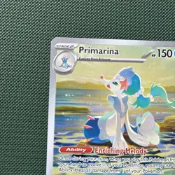 Primarina 088/084 Illustration Rare Holo Pokemon TCG Pitch Black Pack Fresh - Image 2