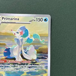 Primarina 088/084 Illustration Rare Holo Pokemon TCG Pitch Black Pack Fresh - Image 3