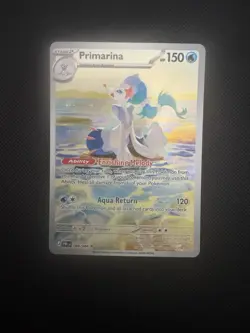 Primarina 088/084 Pitch Black Illustration Rare Pokemon TCG - Image 1
