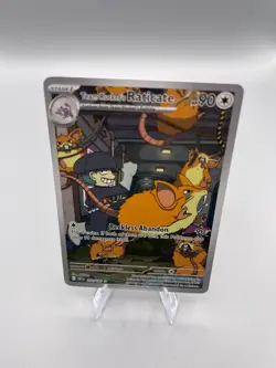 Team Rocket's Raticate 202/182 Illustration Rare Destined Rivals - Image 1