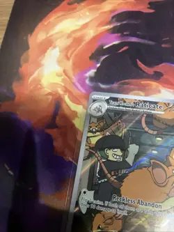 Team Rocket's Raticate 202/182 Illustration Rare IR Destined Rivals Pokemon NM - Image 3