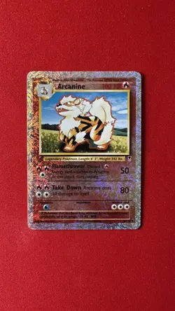 2002 Pokemon Legendary Collection Arcanine Reverse Holo 36/110 Rare Foil - Image 1