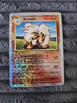 2002 Pokemon Legendary Collection Arcanine Reverse Holo 36/110 Rare Foil - Image 1