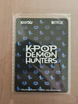 AX 2026 KPOP DEMON HUNTERS Kayou PR Card Exclusive Derpy Limited - Image 2