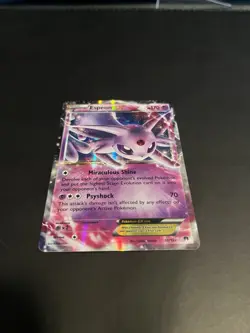 Pokemon TCG Espeon EX Holo Card 52/122 XY Breakpoint Ultra Rare, Light Played LP - Image 3