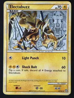Electabuzz 33/102 Triumphant Regular Uncommon Card Pokemon TCG LP- - Image 1