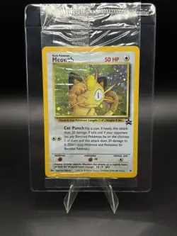 Meowth *Sealed* HOLO (Game Boy Promo) WoTC 10/53 Pokemon TCG - Image 1