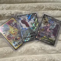 Pokemon TCG Crown Zenith GG60/GG70 9-Card Full Art Holo V Lot English - Image 2