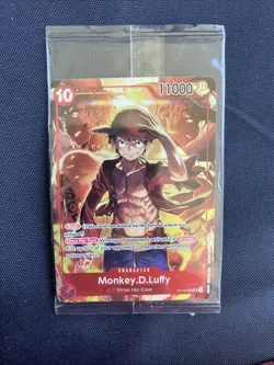 Monkey.D.Luffy ST10-006 SR NEW Sealed Promo Card Treasure Booster - Image 1