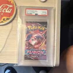 Pokemon TCG Fusion Strike Mew Booster Pack PSA 10 Cert 97010522 10 Cards - Image 1