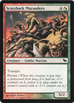 Scuzzback Marauders C Shadowmoor 216 LP - Image 1