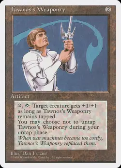 Tawnos's Weaponry 1994 Uncommon Fourth Edition MTG Near Mint - Image 1