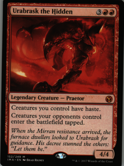 Magic: The Gathering Iconic Masters Urabrask the Hidden 152/249 - Image 1