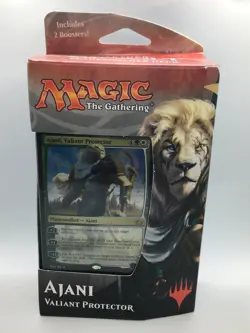 Magic The Gathering🇺🇸Ajani Valiant Protector Aether Revolt PlanesWalker Deck 2 - Image 1