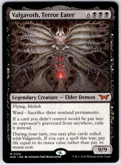 Valgavoth, Terror Eater 120 Duskmourn: House of Horror MTG NM - Image 1