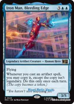 MTG - MSC - 626 - NM - Iron Man, Bleeding Edge - Image 1