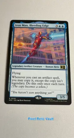 MTG - MSC - 626 - NM - Iron Man, Bleeding Edge - Image 2