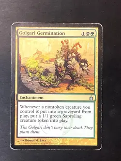 Golgari Germination 209 Uncommon Ravnica: City of Guilds Magic: The Gathering LP - Image 1