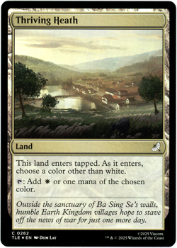 Thriving Heath (Foil) 0262 Avatar: The Last Airbender: Eternal-Legal TLE MTG NM - Image 1