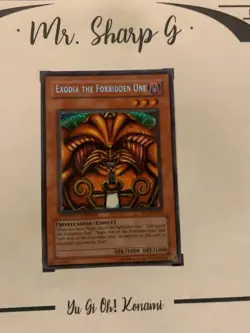 EXODIA THE FORBIDDEN ONE - LIMITED EDTION MC1-EN001 ENGLISH Yu-Gi-Oh! SECRET R - Image 2