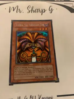 EXODIA THE FORBIDDEN ONE - LIMITED EDTION MC1-EN001 ENGLISH Yu-Gi-Oh! SECRET R - Image 4