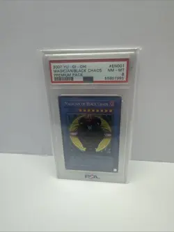 Yu-Gi-Oh Magician of Black Chaos PP01-EN001 PSA 8 - Image 1