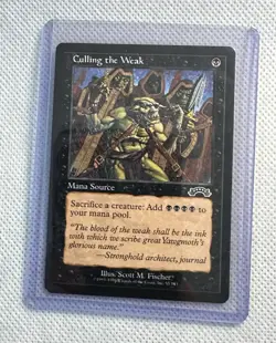 Wizards of the Coast MTG Culling the Weak Exodus Regular English #55 - Image 1