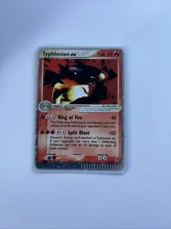 Pokemon TCG Typhlosion ex 99/100 Sandstorm Holo Rare LP/NM - Image 1