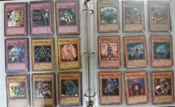YuGioh Card Collection Binder Lot Of 243 Cards - 1ST & LIMITED ED, VINTAGE! VG! - Image 3