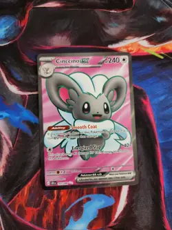 Cinccino ex Ultra Rare ME04: Chaos Rising 105/086 NM - Image 1