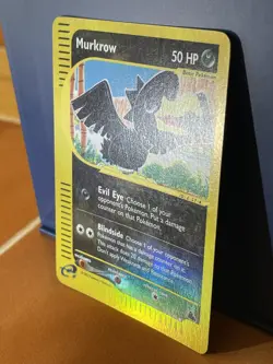 2003 Pokemon Skyridge Murkrow 79/144 E Series WOTC - Vintage Rare Reverse Holo - Image 5