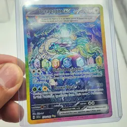 Terapagos ex 170/142 SIR - Pokemon TCG Stellar Crown NrMt - Image 3