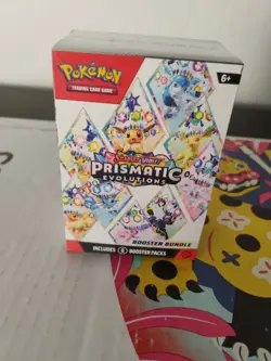 Pokemon Scarlet and Violet Prismatic Evolutions Booster Bundle Factory Sealed - Image 1