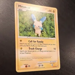 Pokemon TCG Minun Supreme Victors 2009 Uncommon Yuka Morii 72/147 - Image 2