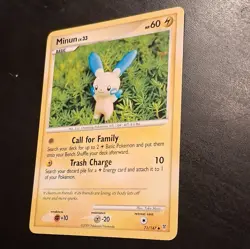 Pokemon TCG Minun Supreme Victors 2009 Uncommon Yuka Morii 72/147 - Image 3
