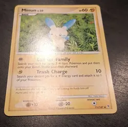 Pokemon TCG Minun Supreme Victors 2009 Uncommon Yuka Morii 72/147 - Image 4