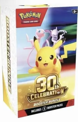 PRESALE Pokemon TCG 30th Anniversary Booster Bundle - Confirmed Preorder - Image 1