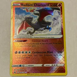 The Pokemon Company Radiant Charizard 020/159 Crown Zenith Radiant Rare Holo EN - Image 1