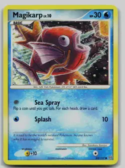 Pokemon TCG Magikarp Stormfront 65/100 LP - Image 1