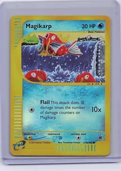 Magikarp 118/165 Expedition Pokemon Reverse Holo Near Mint - Image 1
