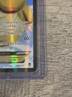 2014 Pokemon XY Furious Fists Dragonite EX Full Art Holo #108/111 Ultra Rare - Image 5
