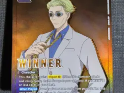 Bandai Union Arena Kento Nanami Character Winner Promo Foil R UEPR/JJK-1-05 - Image 5