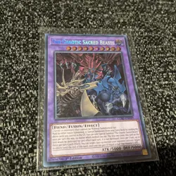 Yu-Gi-Oh! The Chaotic Sacred Beasts CORI-EN029 Secret Rare 1st Ed Sleeved - Image 1